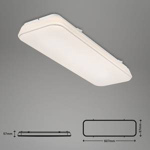 LED-plafondlamp Rupa polycarbonaat/ijzer - 1 lichtbron