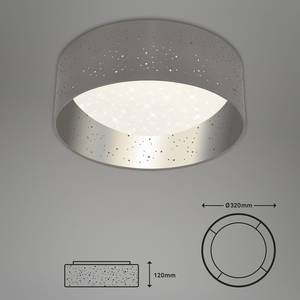 LED-plafondlamp Maila II polycarbonaat/ijzer - 1 lichtbron