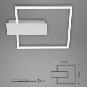 LED-Deckenleuchte Nico II Polycarbonat / Eisen - 1-flammig