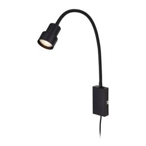 LED-tafellamp Tusi ijzer - 1 lichtbron - Zwart