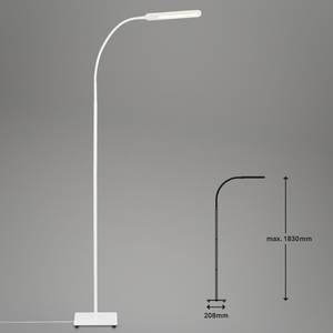 Staande LED-lamp Servo polycarbonaat/ijzer - 1 lichtbron - Wit