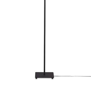 Lampadaire Servo Polycarbonate / Fer - 1 ampoule - Noir