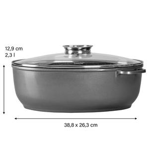 Gourmet Bräter Hunton Aluminium - Anthrazit