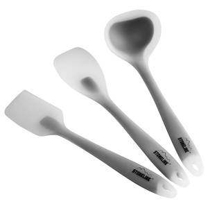 Ustensiles de cuisine Kerrville (3 él.) Silicone - Transparent