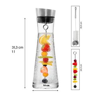 Carafe Liston Acier inoxydable - Transparent