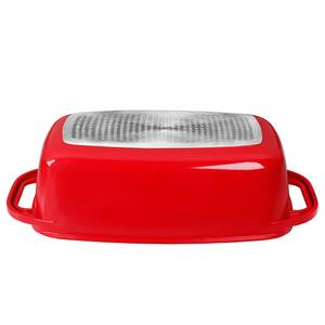 Cocotte XXL avec couvercle Hankinson Aluminium - Rouge rubis - Rouge