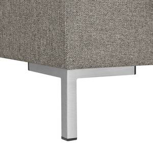Sofa Summer (2-Sitzer) Microfaser - Webstoff Mavie: Granit