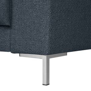 Sofa Summer (2-Sitzer) Strukturstoff - Recycelter Strukturstoff Gesa: Dunkelblau