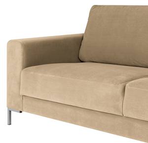 Sofa Summer (2-Sitzer) Samt - Samt Vaia: Beige