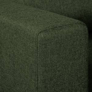 Sofa Summer (3-Sitzer) Microfaser - Webstoff Mavie: Dunkelgrün
