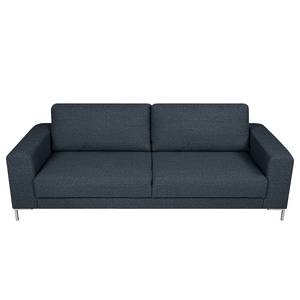 Sofa Summer (3-Sitzer) Strukturstoff - Recycelter Strukturstoff Gesa: Dunkelblau