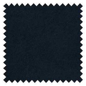 Divano angolare Summer Velluto - Velluto Vaia: blu scuro - Longchair preimpostata a destra - Senza funzione letto
