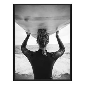 Tableau déco Ready to surf Hêtre massif / Plexiglas - 63 x 83 cm