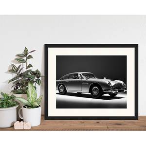 Poster con cornice Aston Martin B5 Faggio massello / Plexiglas - 53 x 43 cm