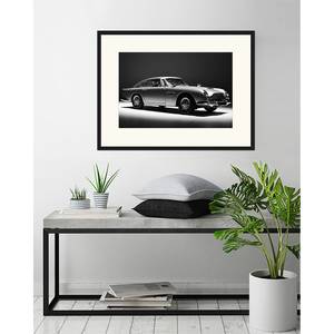 Poster con cornice Aston Martin B5 Faggio massello / Plexiglas - 83 x 63 cm