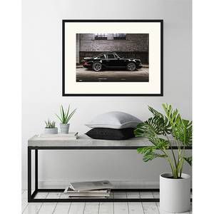 Afbeelding Porsche 911 massief beukenhout/plexiglas - 83 x 63 cm