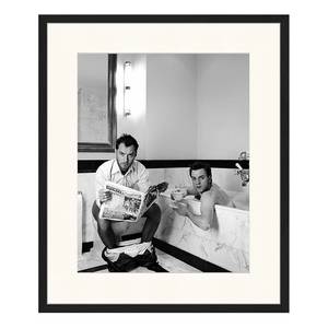 Tableau déco Jude Law and Ewan McGregor Hêtre massif / Plexiglas - 53 x 63 cm