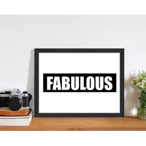 Bild Fabulous Buche massiv / Plexiglas - 43 x 33 cm