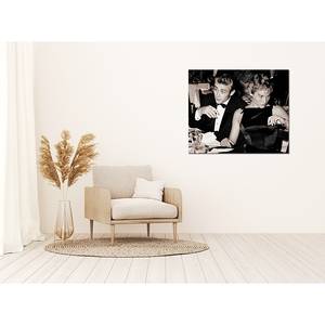 Quadro JD with girlfriend I Alluminio Dibond - 60 x 50 cm