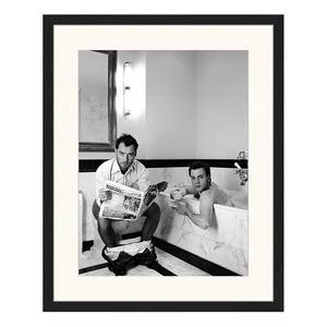 Tableau déco Jude Law and Ewan McGregor Hêtre massif / Plexiglas - 43 x 53 cm
