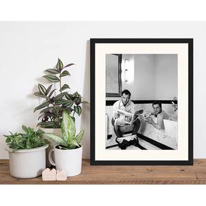 Bild Jude Law and Ewan McGregor Buche massiv / Plexiglas - 43 x 53 cm