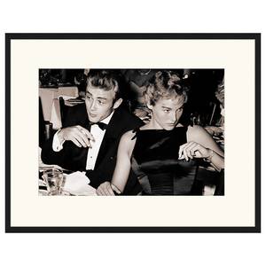 Poster con cornice JD with girlfriend II Faggio massello / Plexiglas - 93 x 73 cm