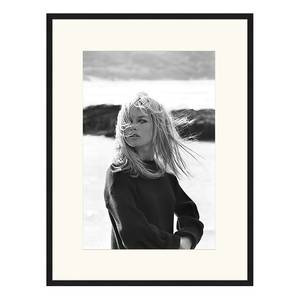 Tableau déco Brigitte Bardot Hêtre massif / Plexiglas - 63 x 83 cm