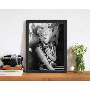 Poster con cornice Oh my love, Marilyn! Faggio massello / Plexiglas - 33 x 43 cm