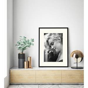 Poster con cornice MM reflective mood Faggio massello / Plexiglas - 73 x 93 cm