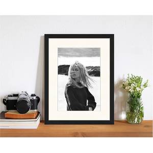 Bild Brigitte Bardot Buche massiv / Plexiglas - 33 x 43 cm