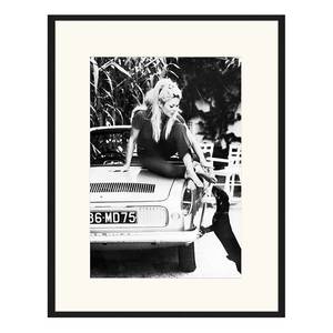 Tableau déco Brigitte Bardot I Hêtre massif / Plexiglas - 73 x 93 cm
