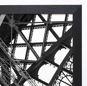 Poster con cornice Eiffel Tower II Faggio massello / Plexiglas - 53 x 63 cm