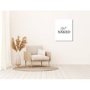 Tableau déco Get naked II Aku-Dibond - 40 x 50 cm