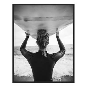 Bild Ready to surf Buche massiv / Plexiglas - 73 x 93 cm