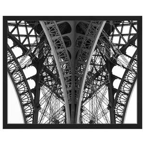 Tableau déco Eiffel Tower II Hêtre massif / Plexiglas - 43 x 53 cm