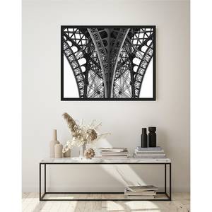Tableau déco Eiffel Tower II Hêtre massif / Plexiglas - 73 x 93 cm