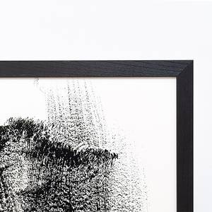 Bild Black art Buche massiv / Plexiglas - 33 x 43 cm