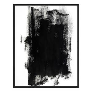 Poster con cornice Black art Faggio massello / Plexiglas - 73 x 93 cm
