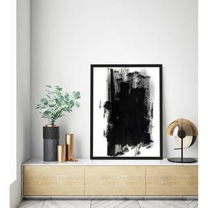 Afbeelding Black art massief beukenhout/plexiglas - 73 x 93 cm