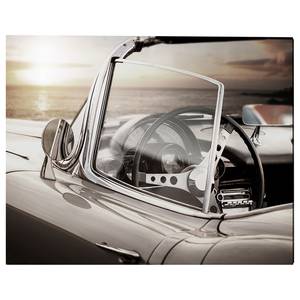 Afbeelding Convertible oldtimer alu-dibond/plexiglas - 50 x 40 cm