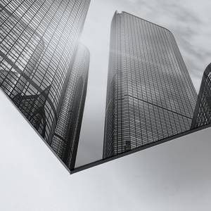 Afbeelding Business district alu-dibond/plexiglas - 60 x 50 cm