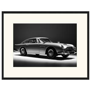 Afbeelding Aston Martin B5 massief beukenhout/plexiglas - 93 x 73 cm