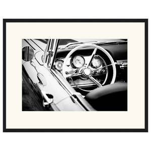 Bild Old cabriolet car Buche massiv / Plexiglas - 93 x 73 cm