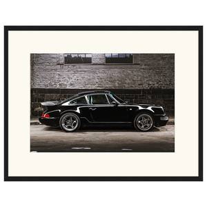 Bild Porsche 911 Buche massiv / Plexiglas - 93 x 73 cm