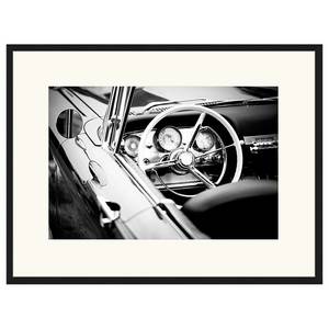 Bild Old cabriolet car Buche massiv / Plexiglas - 83 x 63 cm