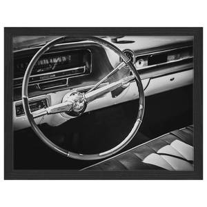 Bild Steering wheel Buche massiv / Plexiglas - 43 x 33 cm
