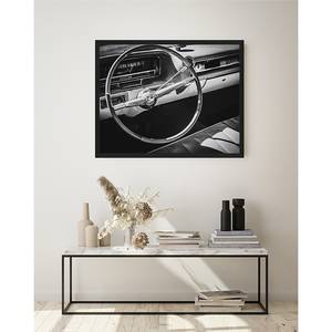 Bild Steering wheel Buche massiv / Plexiglas - 93 x 73 cm