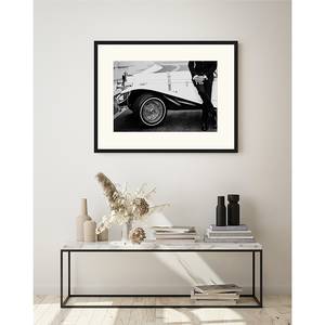 Afbeelding Elegant Car massief beukenhout/plexiglas - 93 x 73 cm