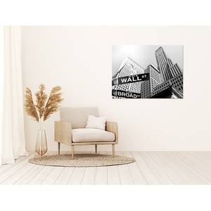 Afbeelding New York Wall street alu-dibond - 80 x 60 cm