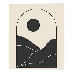 Bild Contemporary Abstract Sunrise Alu-Dibond / Plexiglas - 50 x 60 cm